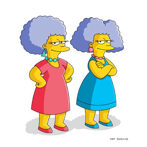 simpsons patty bouvier|marge simpsons sister names.